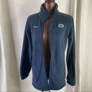 Columbia penn state lions fleece jacket